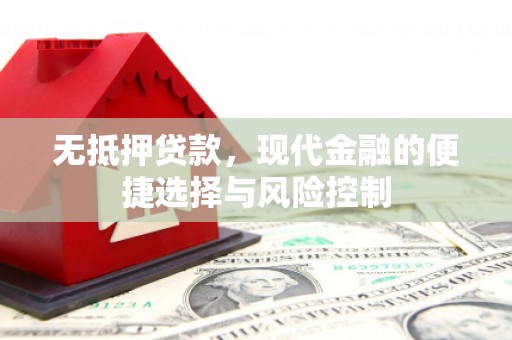 阜平无抵押贷款，现代金融的便捷选择与风险控制