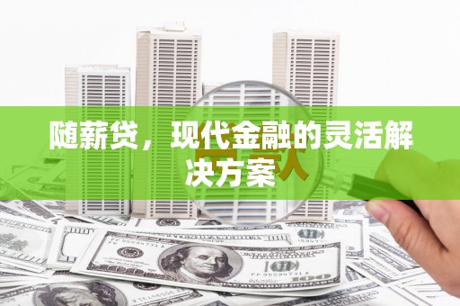 雨花随薪贷，现代金融的灵活解决方案