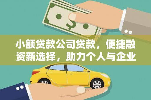 淮上小额贷款公司贷款，便捷融资新选择，助力个人与企业成长
