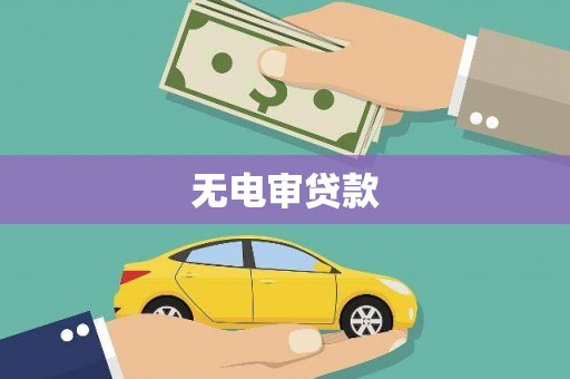耒阳无电审贷款