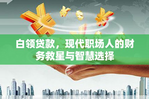 保德白领贷款，现代职场人的财务救星与智慧选择