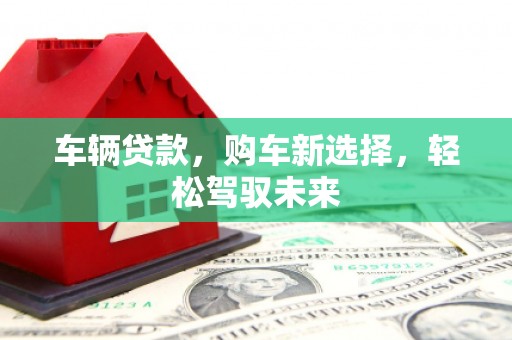 白朗车辆贷款，购车新选择，轻松驾驭未来