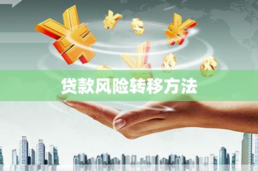 南宁贷款风险转移方法