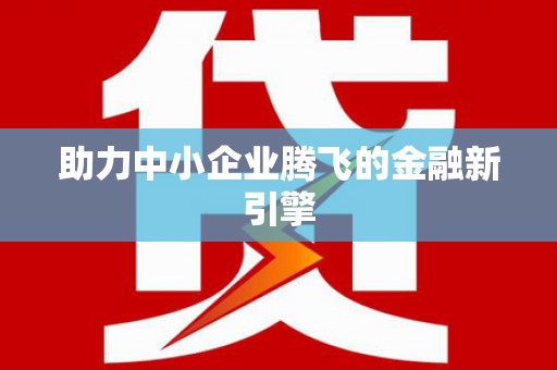 崖州助力中小企业腾飞的金融新引擎