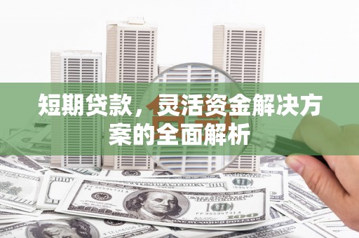 英吉沙短期贷款，灵活资金解决方案的全面解析