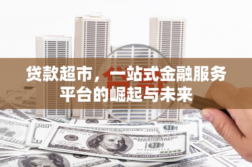 共和贷款超市，一站式金融服务平台的崛起与未来