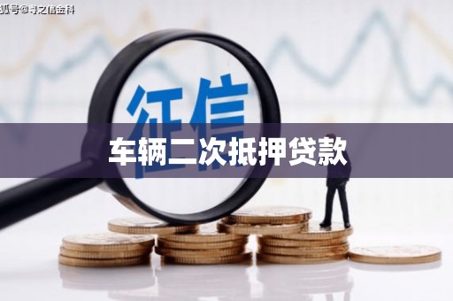 江阳车辆二次抵押贷款