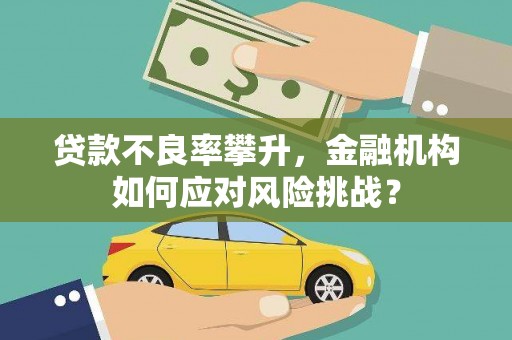 大溪贷款不良率攀升，金融机构如何应对风险挑战？