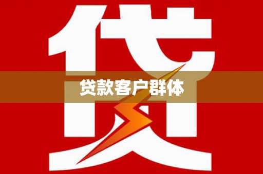 巴楚贷款客户群体