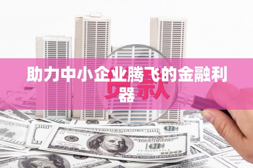 长岭助力中小企业腾飞的金融利器