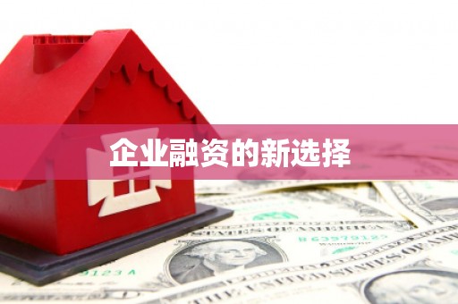 温泉企业融资的新选择