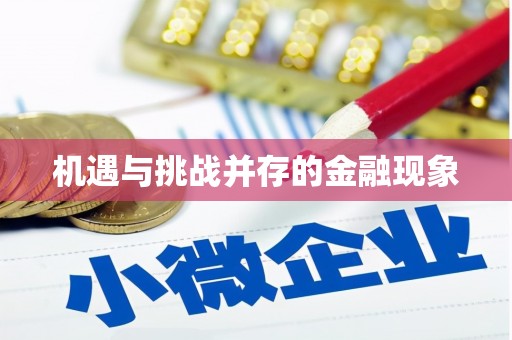 台南机遇与挑战并存的金融现象